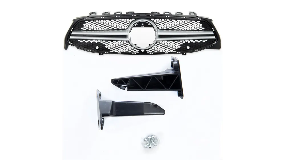 Grill Mercedes-Benz CLA C118 X118 Silver A-Type PDC - Okazja