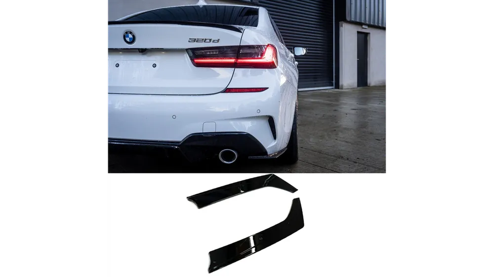 Oferta specjalna | Splitter BMW 3 G20 G21 Tył Boczne Gloss Black