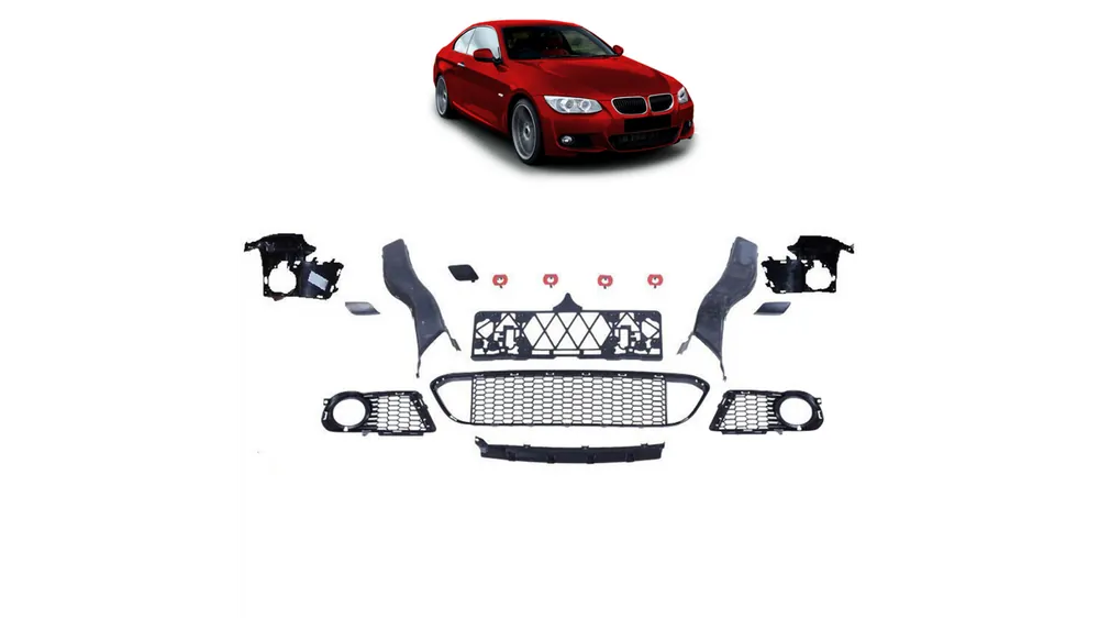 Produkt premium - Akcesoria zderzaka BMW 3 E92 E93 Facelift Przód Kratki
