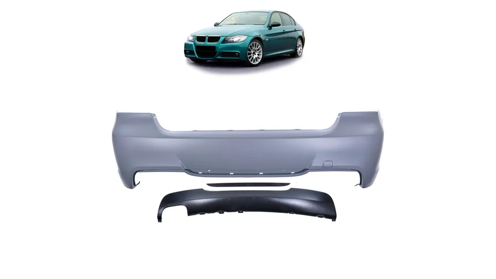 Zderzak BMW 3 E90 Tył z dyfuzorem | Bestseller