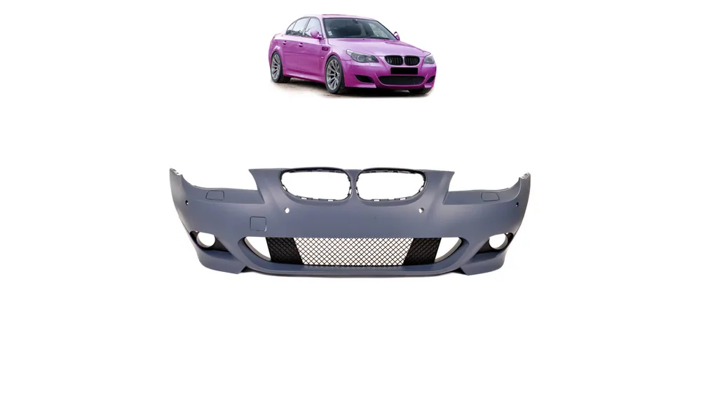 Od ręki | Zderzak BMW 5 E60 E61 Facelift Przód PDC SRA Halogeny