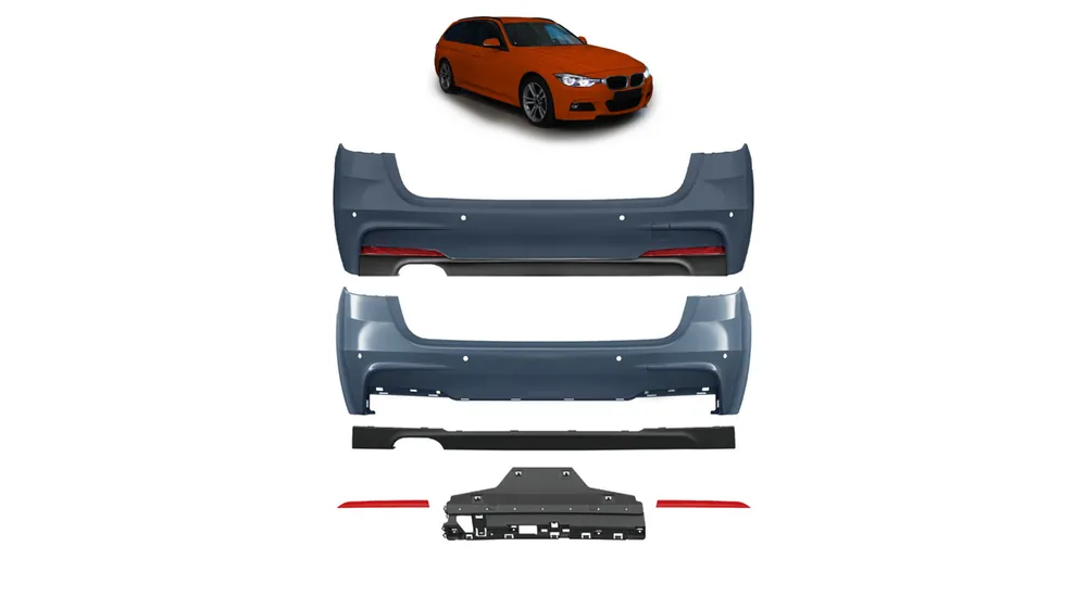 Zderzak BMW 3 F31 Tył z dyfuzorem | Hit sprzedaży