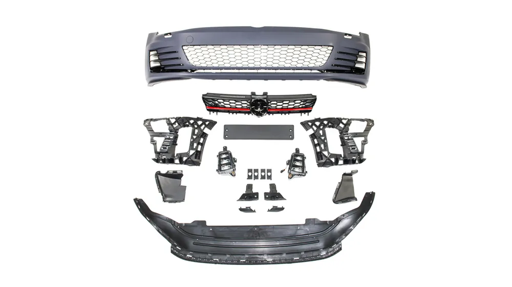 Zderzak Volkswagen Golf 7 Przód SRA Grill LED Halogen | Na zamówienie