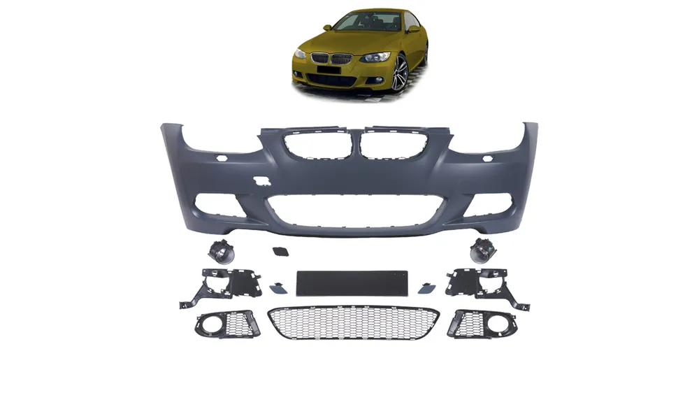 Zapasy na wyczerpaniu | Zderzak BMW 3 E92 E93 Przód SRA Halogen