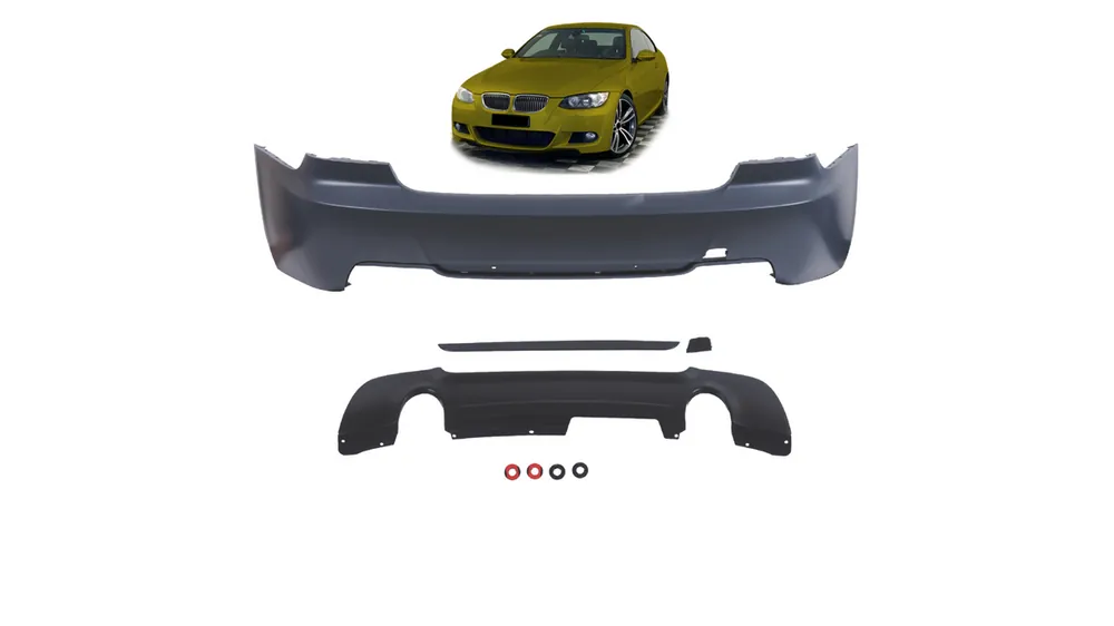 Zderzak BMW 3 E92 E93 Tył z dyfuzorem | Jakość premium
