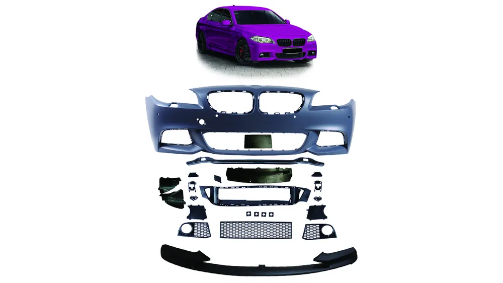 Zderzak BMW 5 F10 F11 Przód PDC SRA Spoiler - Nowy produkt