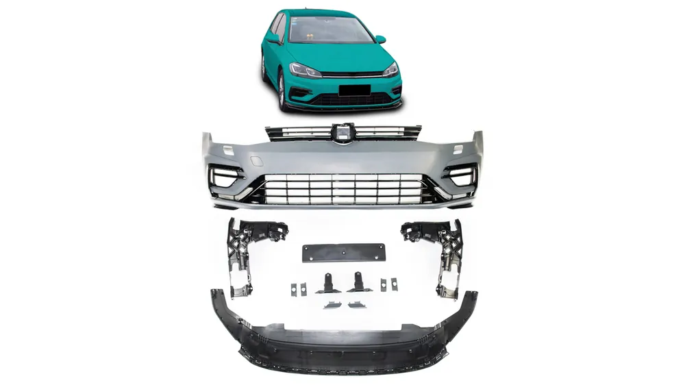 Zamów dziś | Zderzak Volkswagen Golf 7 Facelift Przód SRA Grill