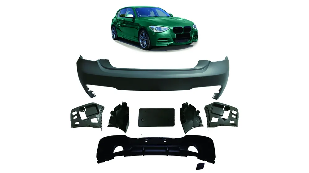 Najlepsza cena | Zderzak BMW 1 F20 F21 Tył z dyfuzorem