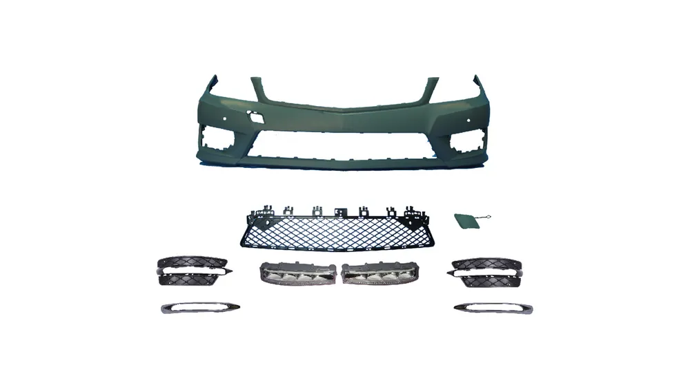 Cena fabryczna - Zderzak Mercedes-Benz C W204 C204 S204 Przód PDC LED DRL