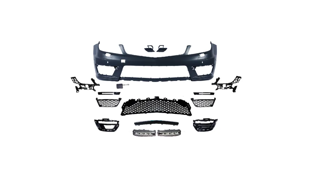 Zderzak Mercedes-Benz C W204 C204 S204 Przód PDC LED DRL | Niska cena