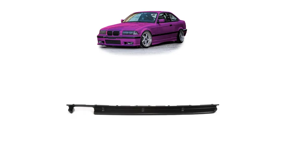Spiesz się | Dyfuzor BMW 3 E36 Tył Matt Black