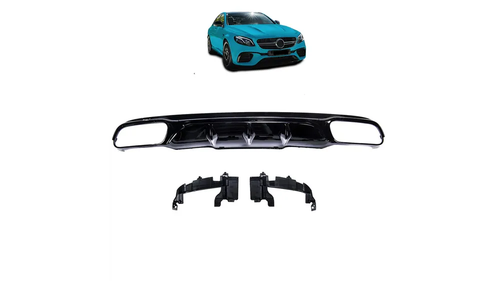Bezpośrednio z fabryki - Dyfuzor Mercedes-Benz E W213 S213 Tył Black