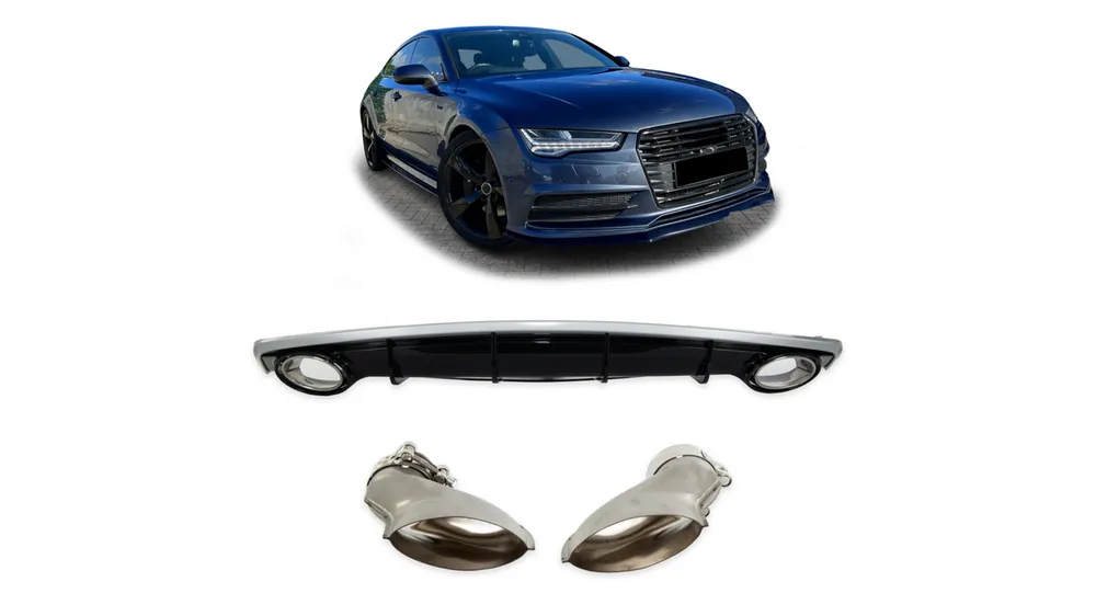 Dyfuzor Audi A7 C7 Facelift Tył - Hit