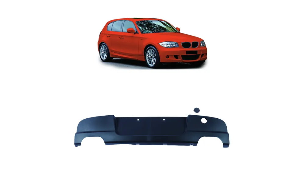 Darmowy zwrot - Dyfuzor BMW 1 E81 E87 Tył Matt Black