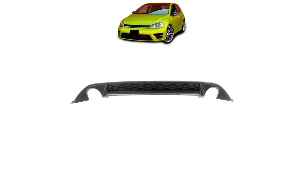 Końcówka zapasów | Dyfuzor Volkswagen Golf 7 Tył