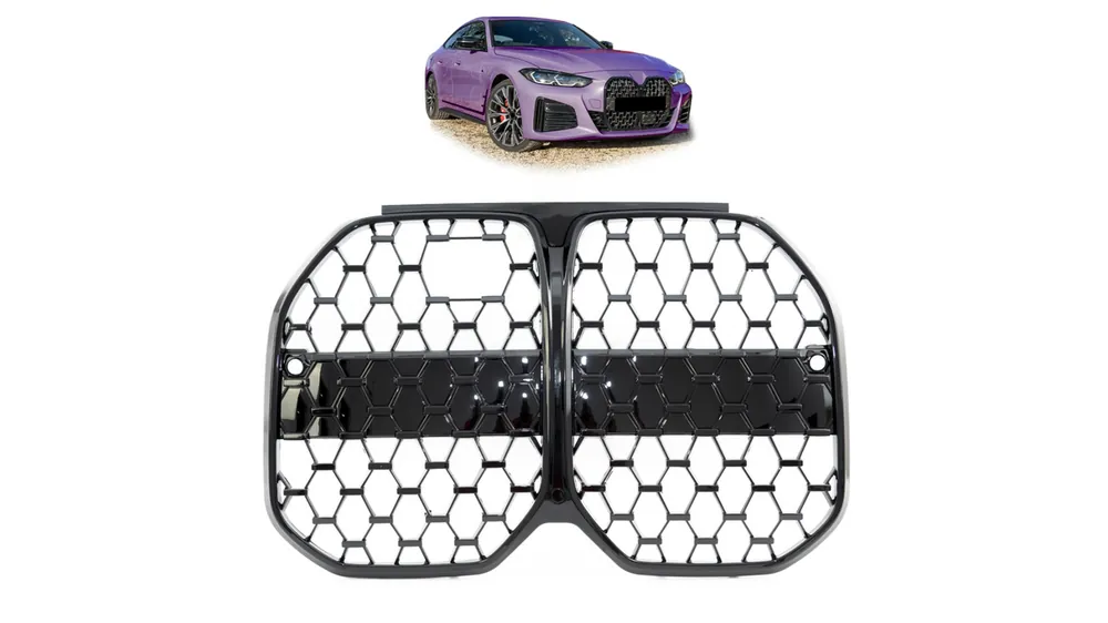 Ekspresowa dostawa - Grill BMW 4 G26 Gloss Black ACC
