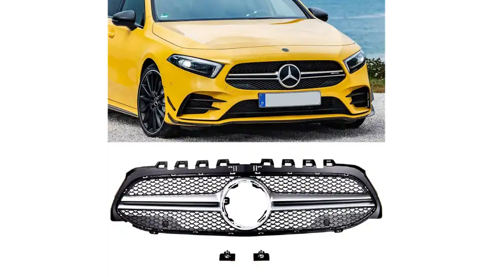 Sprawdź teraz | Grill Mercedes-Benz A V177 W177 Matt Silver A-Type
