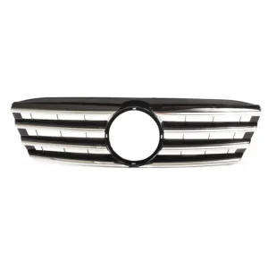 Zniżka - Grill Mercedes-Benz C W203 S203 Gloss Black & Chrome
