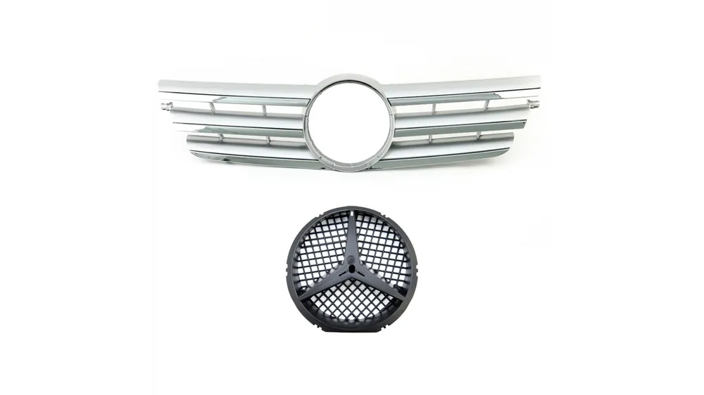 Grill Mercedes-Benz C CL203 Chrome Silver - Zamów online