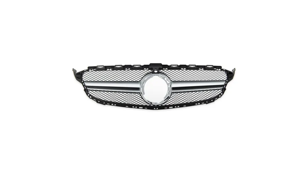 Cena obniżona - Grill Mercedes-Benz C W205 S205 A205 C205 Facelift Silver A-Type Camera
