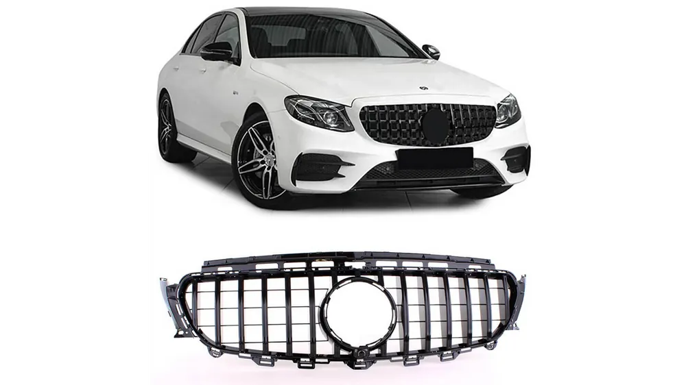 Grill Mercedes-Benz E W213 S213 A238 C238 GT Gloss Black - Na zamówienie