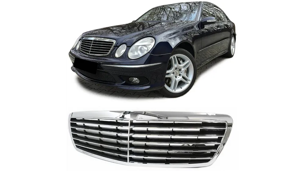 Hit sprzedaży - Grill Mercedes-Benz E W211 S211 Chrom