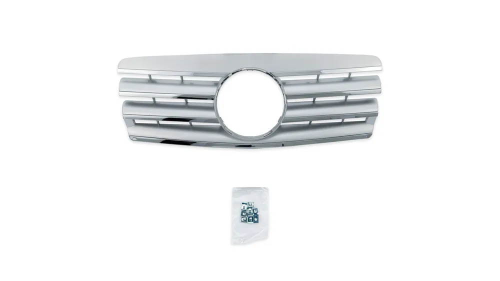 Supercena | Grill Mercedes-Benz C W202 S202 Chrome & Silver