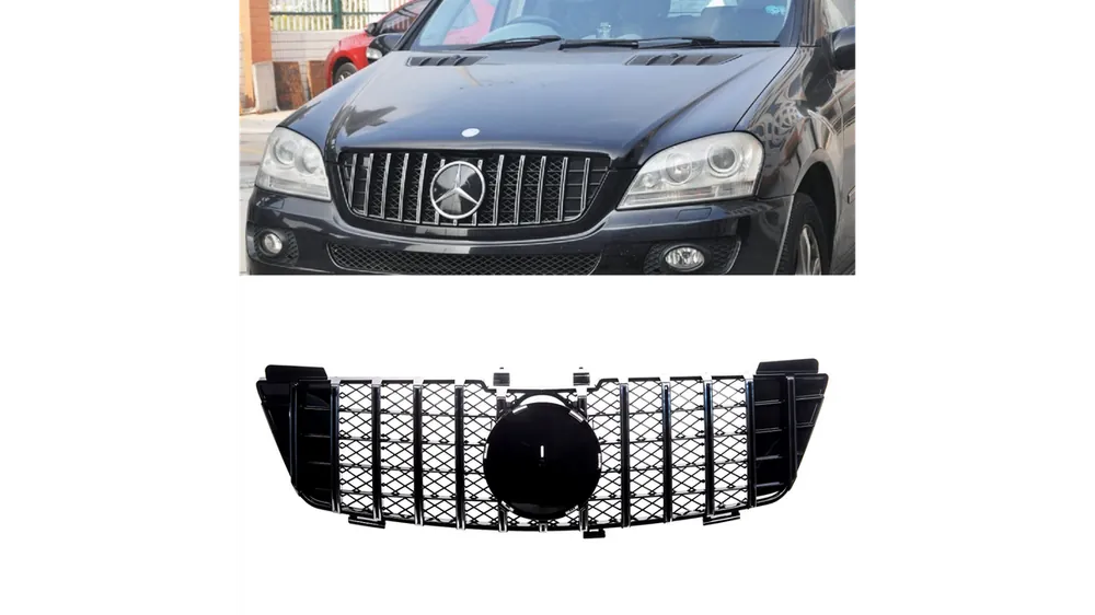 Ulubieniec klientów - Grill Mercedes-Benz M W164 GT Chrome & Black