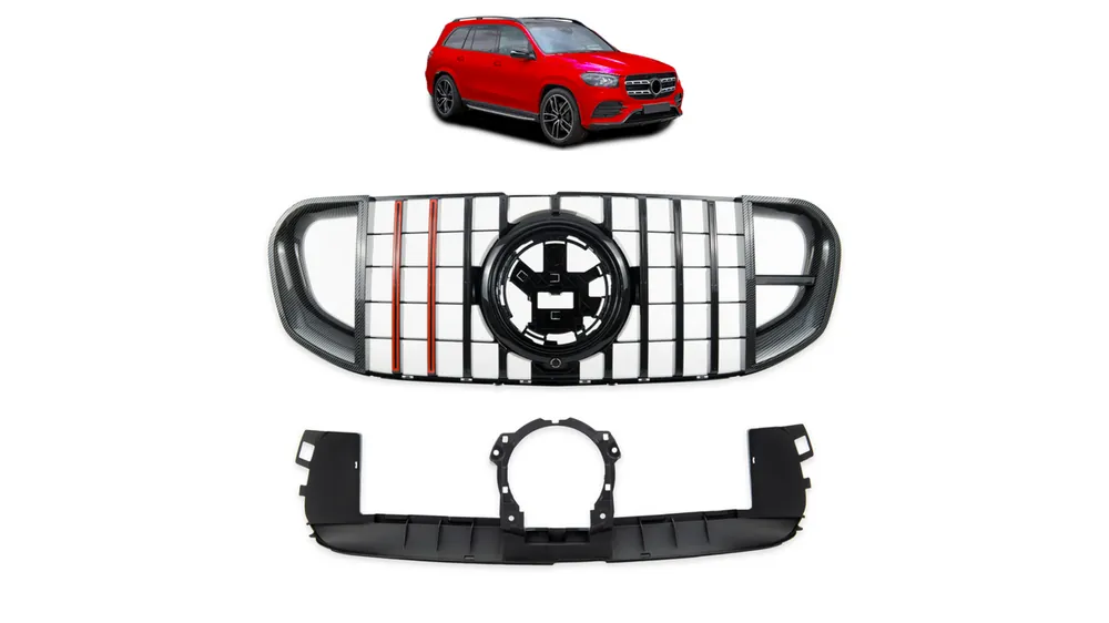 Grill Mercedes-Benz GLS X167 GT-R Carbon Look | Tylko w tym tygodniu