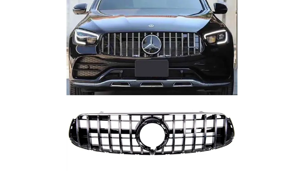 Grill Mercedes-Benz GLC X253 GLC C253 Facelift GT Chrome & Black - Hit cenowy