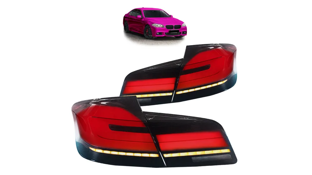 Lampy BMW 5 F10 Tył Dynamic LED Red | Popularny produkt