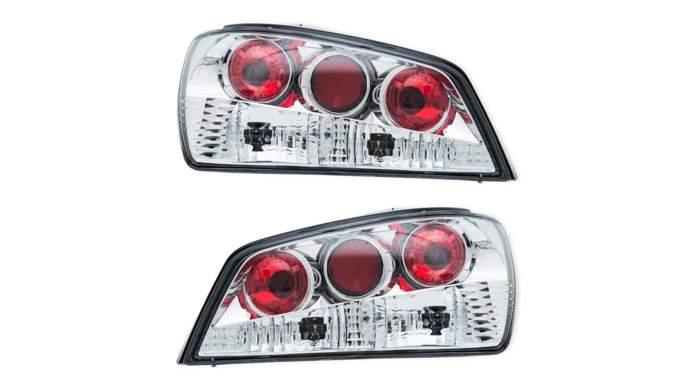 Na zamówienie - Lampy PEUGEOT 306 Tył Chrome