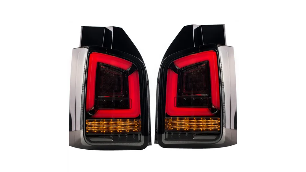 Lampy Volkswagen Transporter T5 Tył Dynamic LED Smoke | Klienci polecają