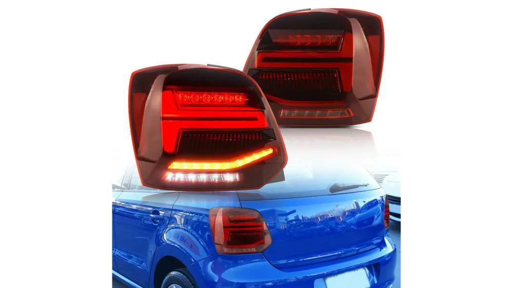Lampy Volkswagen POLO V Tył Dynamic LED Red | Wyprzedaż zapasów