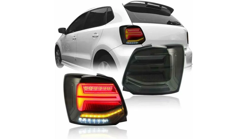 Lampy Volkswagen POLO V Tył Dynamic LED Smoke - Ostatnia szansa