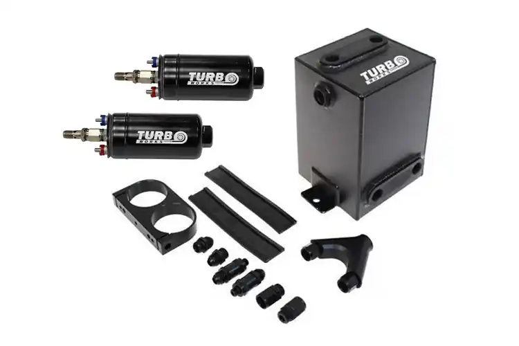 Swirl Pot 3L TurboWorks 2 pumps 250LPH (included) Black | Top produkt