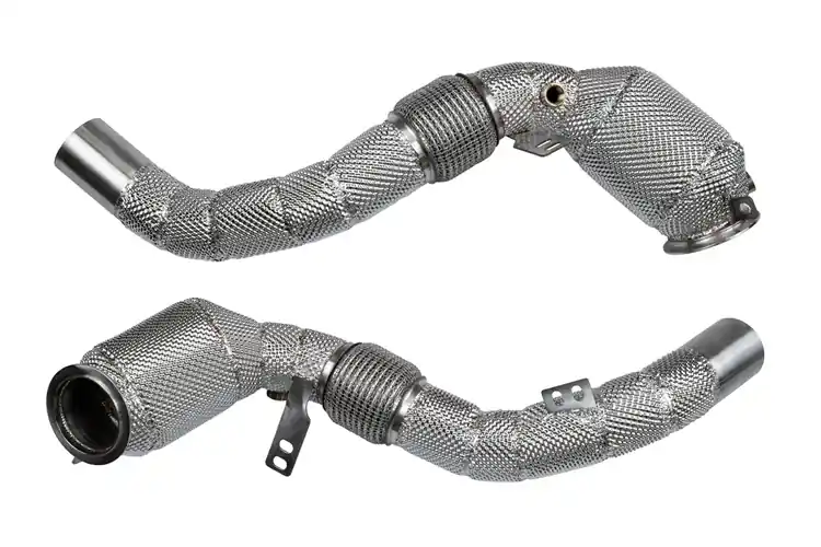 Downpipe BMW F85 F86 X5M X6M S63 4.4 V8 200Cell Heat Shield - Cena po obniżce