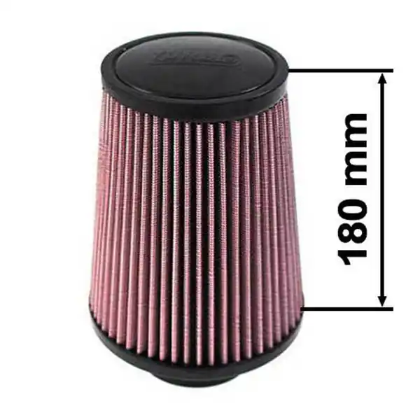 Filtr stożkowy TurboWorks H 180mm OTW 77mm Fioletowy - Oferta promocyjna