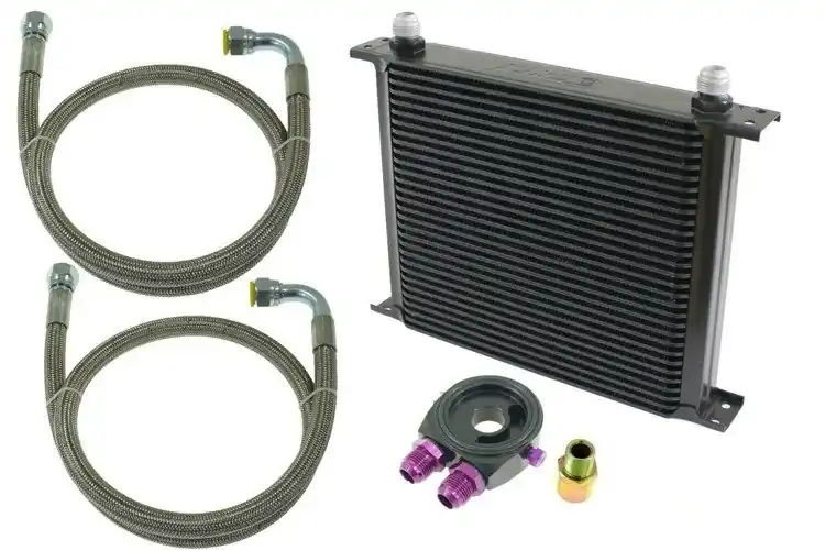 TurboWorks Oil Cooler Kit 40-rows 260x315x50 AN10 Black | Sprawdzony wybór