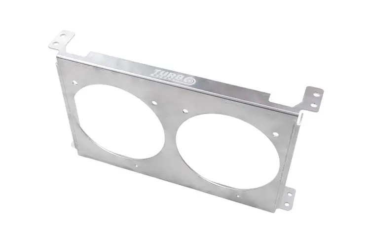 Hit | Cooling Plate TurboWorks for 13 rows Race Oil Cooler and 5 inch fan Dual