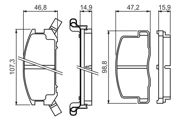 Promocja - KLOCKI HAM. TOYOTA MR2 99-07