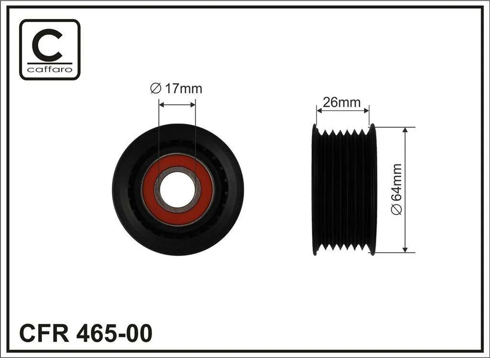 ROLKA NAPINACZA 64X17X26.5 - Łatwe zamówienie