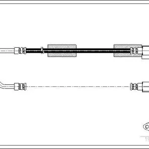 Bardzo popularny produkt | PRZEWÓD HAM. ELASTYCZNY JEEP CHEROKEE JEEP CHEROKEE (XJ), GRAND