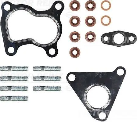 Prosto z fabryki - ZESTAW MONT USZCZELEK TURBOSPRĘŻARKI NISSAN-RENAULT
