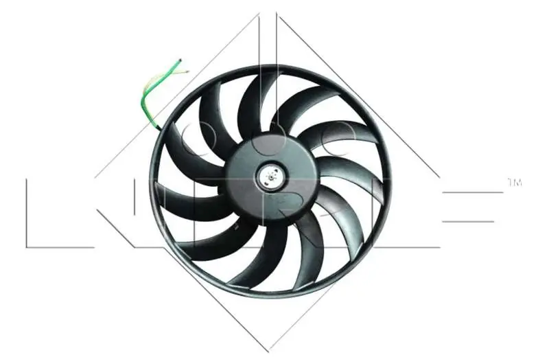 WENTYLATOR SILNIKA AUDI A6 04- - Niska cena