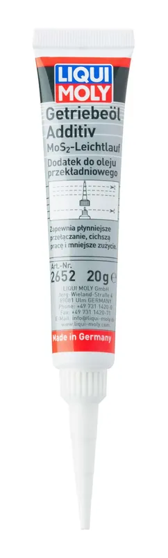 Produkt premium | DODATEK MOS2 DO OLEJU PRZEKŁADNIOWEGO 0,WYDŁUŻA ŻYWOTNOŚŹ I WYCISZA PRACĘ PRZEKŁADNI