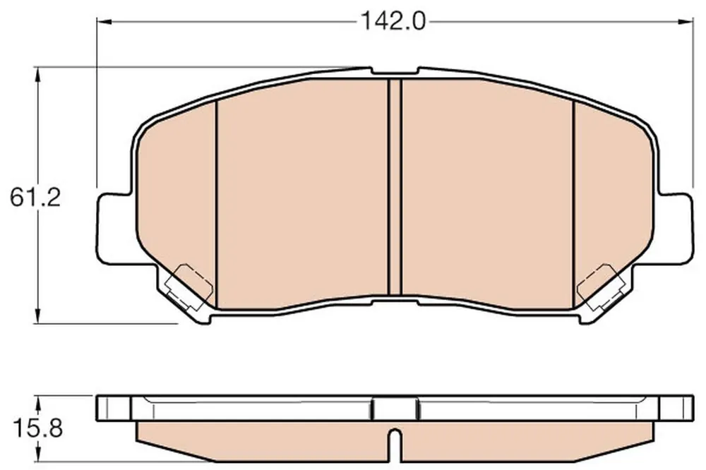 Łatwy zwrot | KLOCKI HAM. MAZDA CX-5 11-
