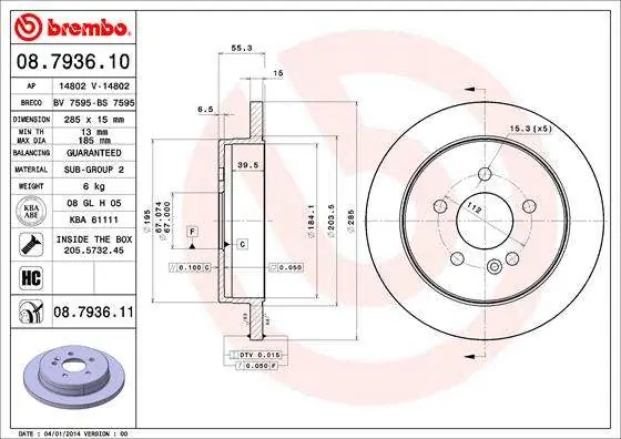 TARCZA HAM. TYLNA UV MERCEDES W163 ML-KLASA 98-01 TYŁ | Skorzystaj z oferty