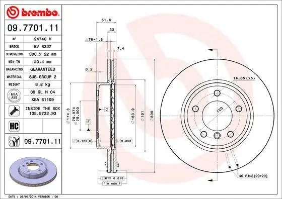 Popularny produkt - TARCZA HAM. PRZEDNIA UV BMW 3 E46 98-05