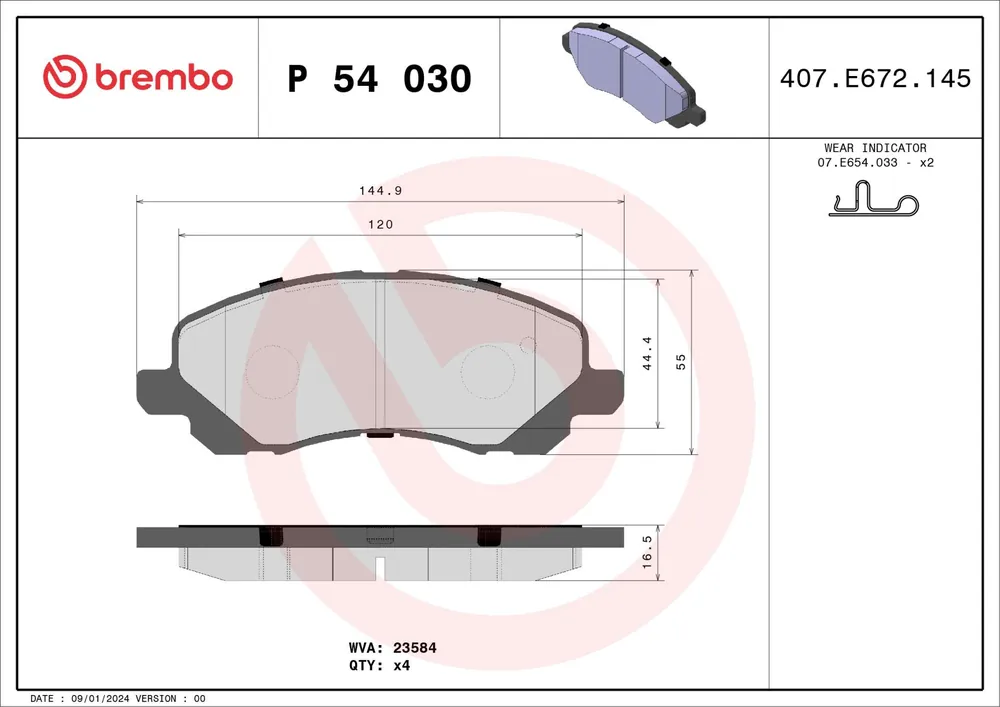 Nie przegap - KLOCKI HAM. PRZEDNIE MITSUBISHI LANCER 03-